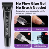20g best press on nail glue 3 in 1 Nail Gel for Fake Nails Long Lasting Manicure Pedicure Cured Needed